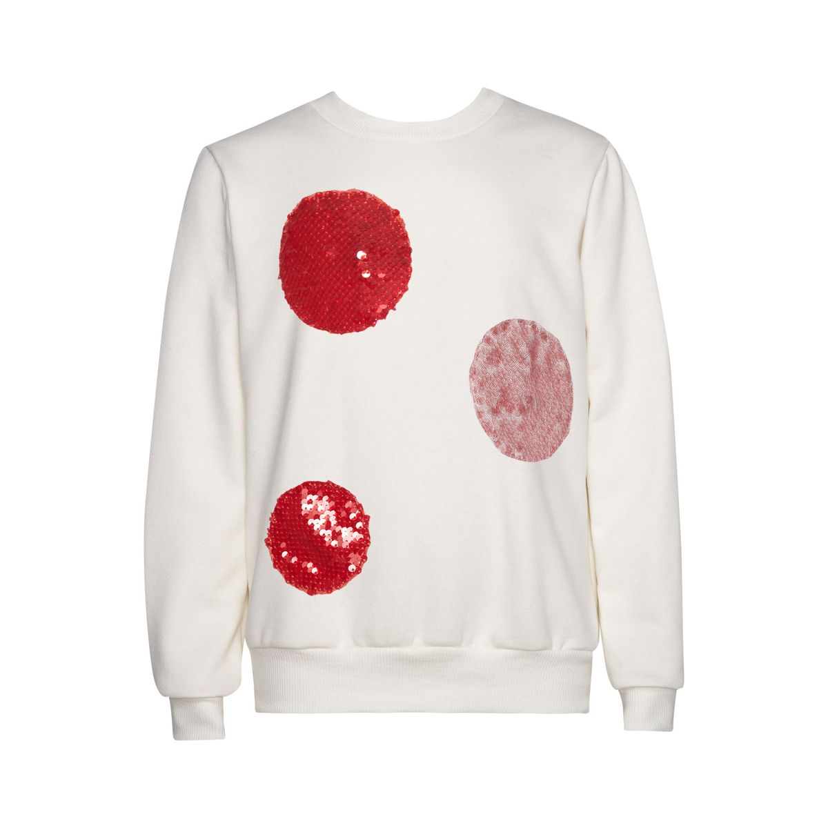 Candy Shop Polka Dots Sweater - Off White