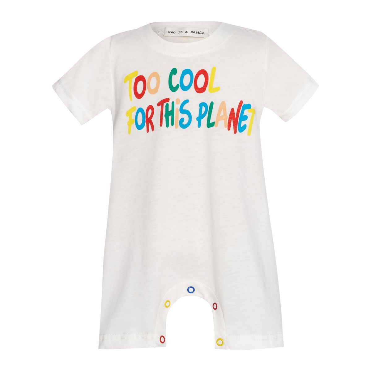Cool Rainbow Faces Playsuit