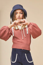 Bianca Pocket Pant Corduroy Cotton - Blue - 14 Years