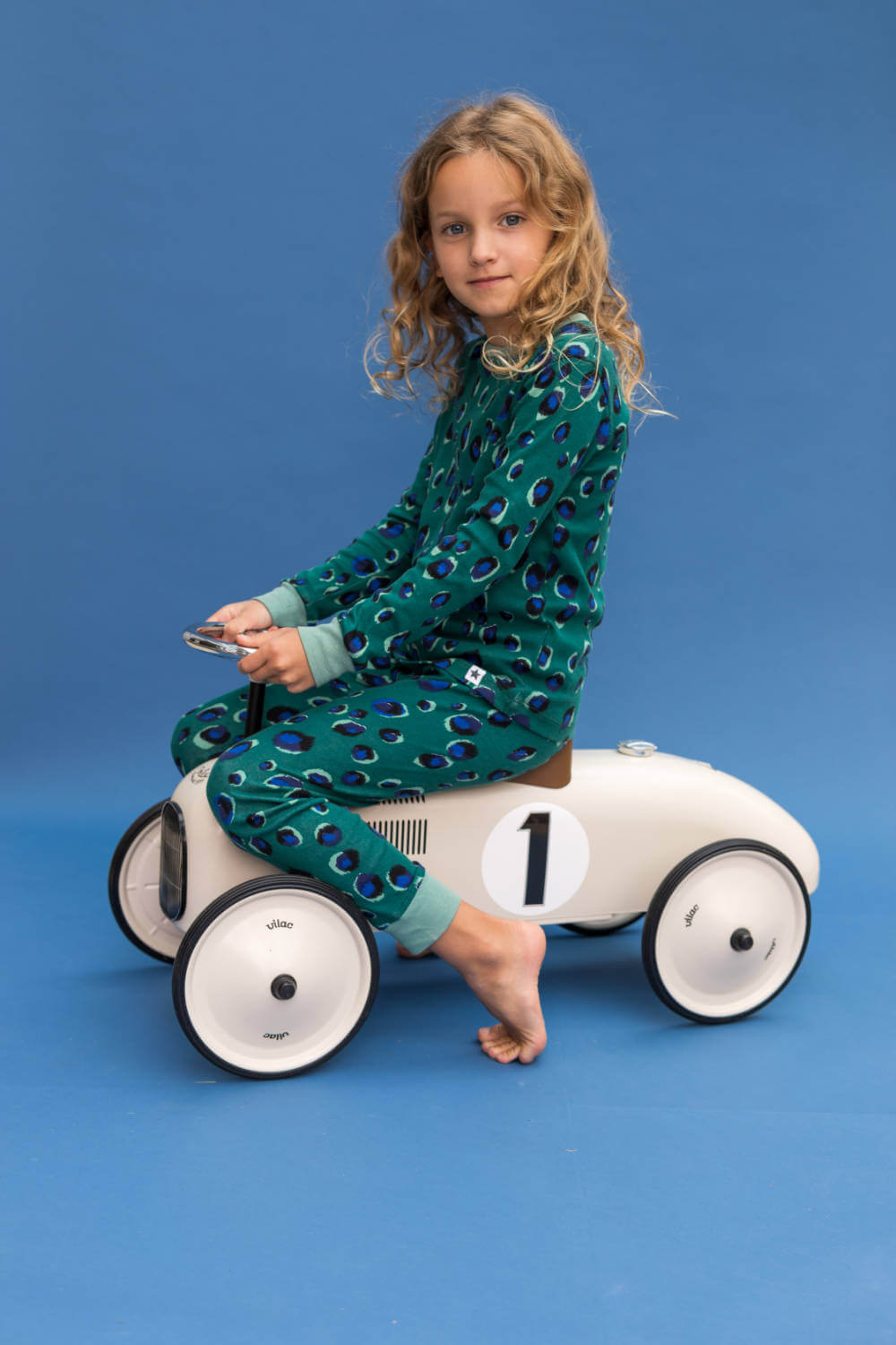 Jade Animal Pyjama Set Green - 6-12 Months