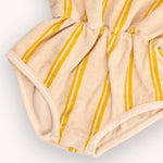 Stripes Yellow Playsuit - 9-12 Months