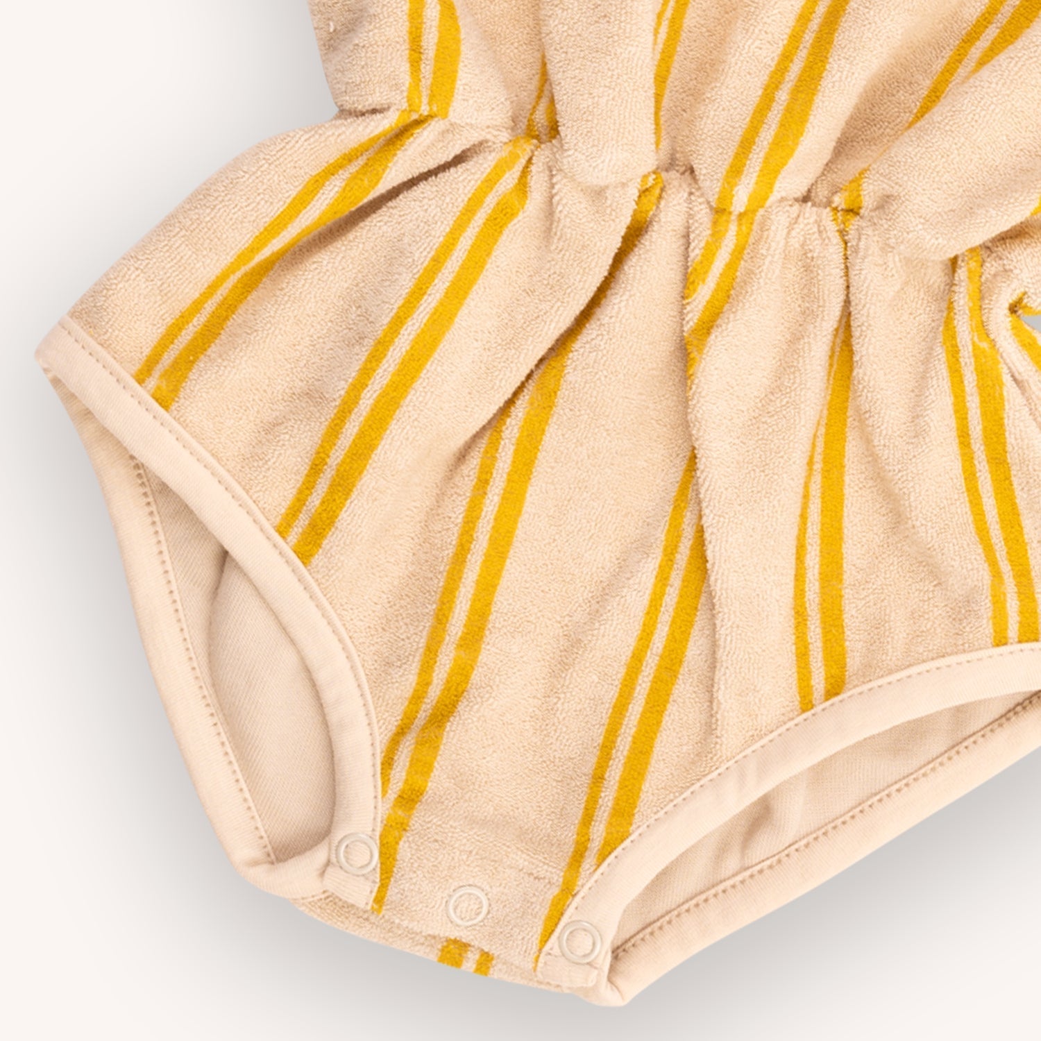 Stripes Yellow Playsuit - 9-12 Months