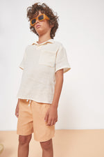 Leo Sarga Bermuda - Peach - 6 Years