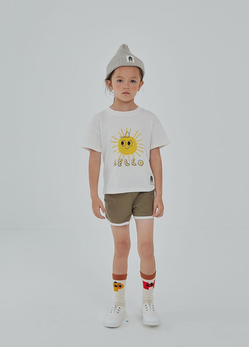 Organic Shorts - Khaki - 6 Months