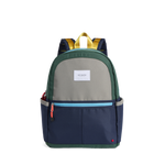 Kane Kids Double Pocket - Green & Navy