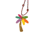 Bohemian Raffia Big Pendant Necklace