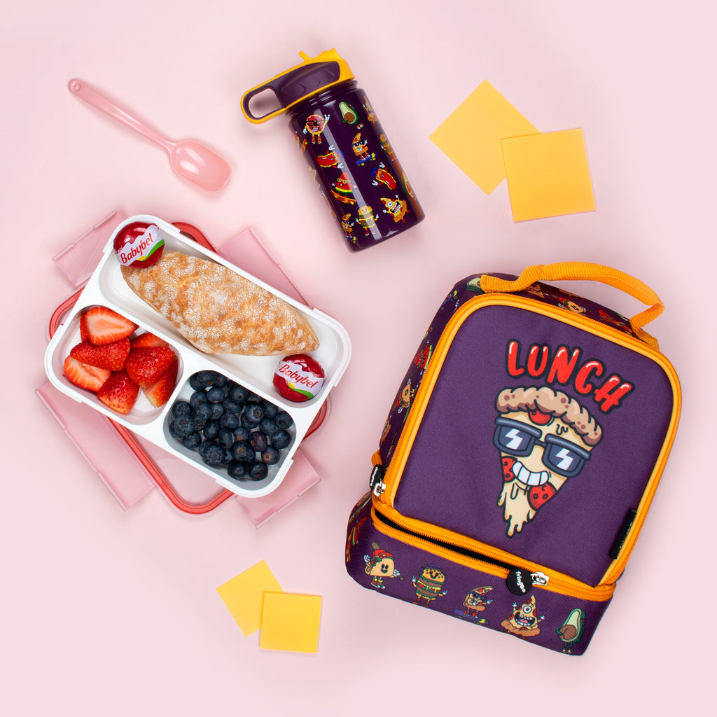 Stainless Steel Bottle With straw 350ML - Cool Food