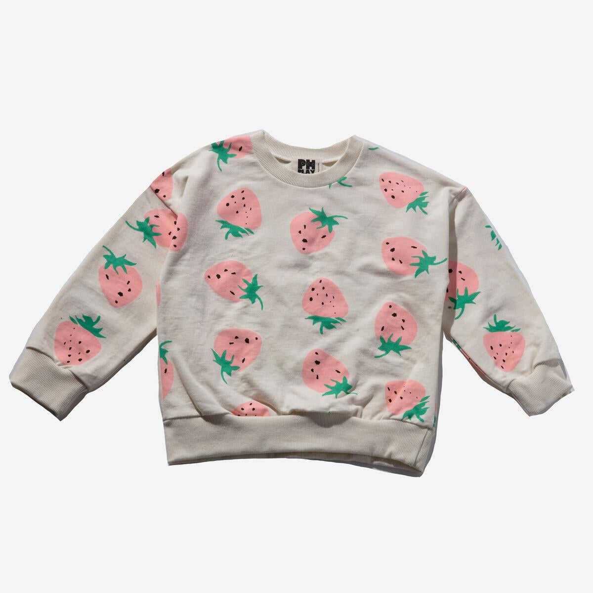 Print Sweatshirt - White - 2 Years