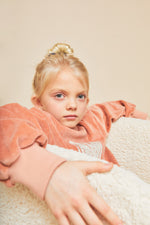 Love Cotton Velvet Sweatshirt Organic - Pink - 3 Years