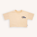 Sunnies Cropped Crewneck W/Embroidery - 3-4 Years