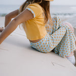 Crop T-shirt - Yellow - 12 Years