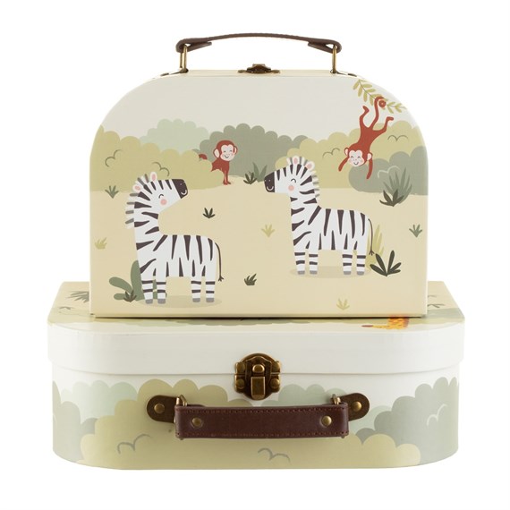 Savannah Safari Suitcases - Set of 2