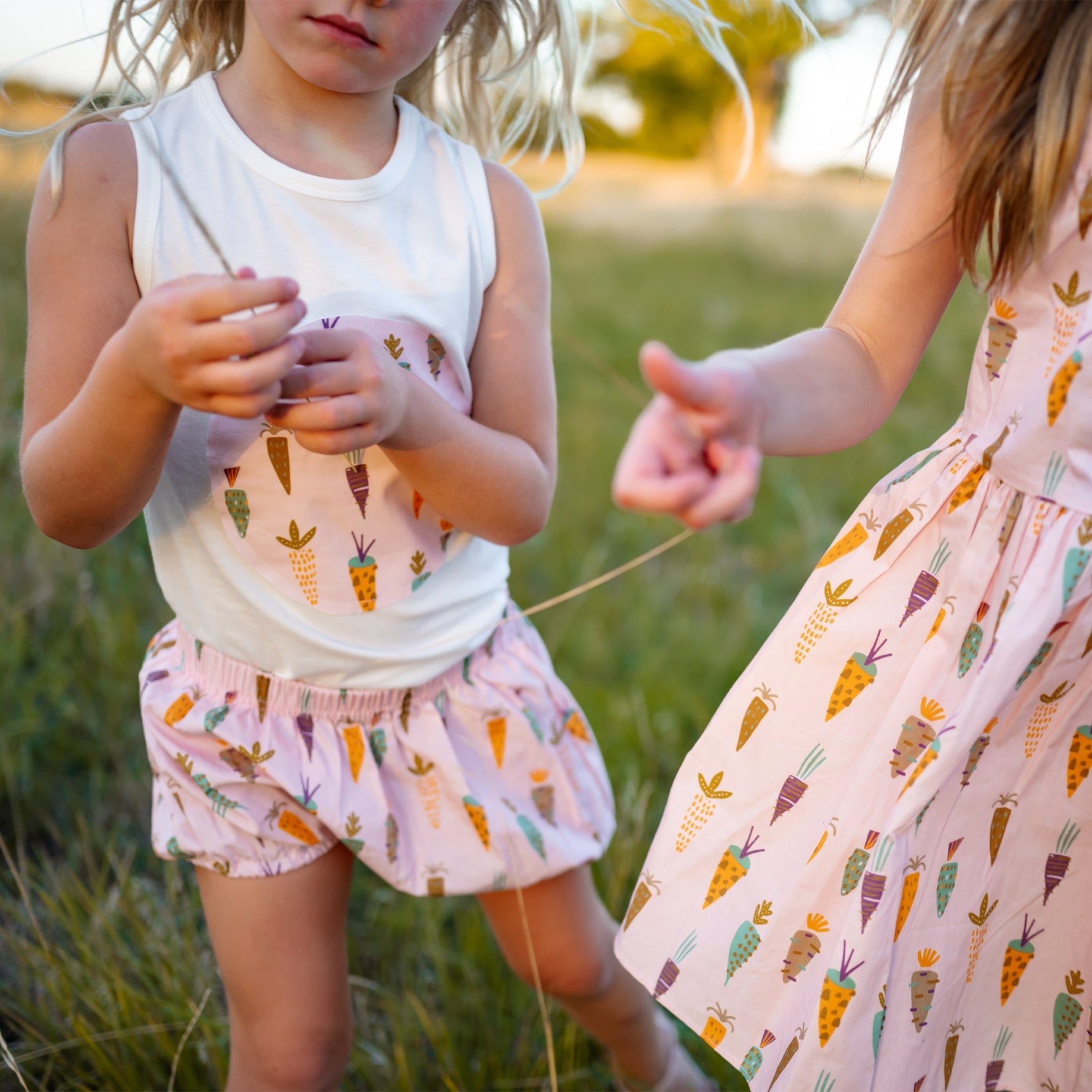 Print Coco Set - Pink Carrot - 5 Years