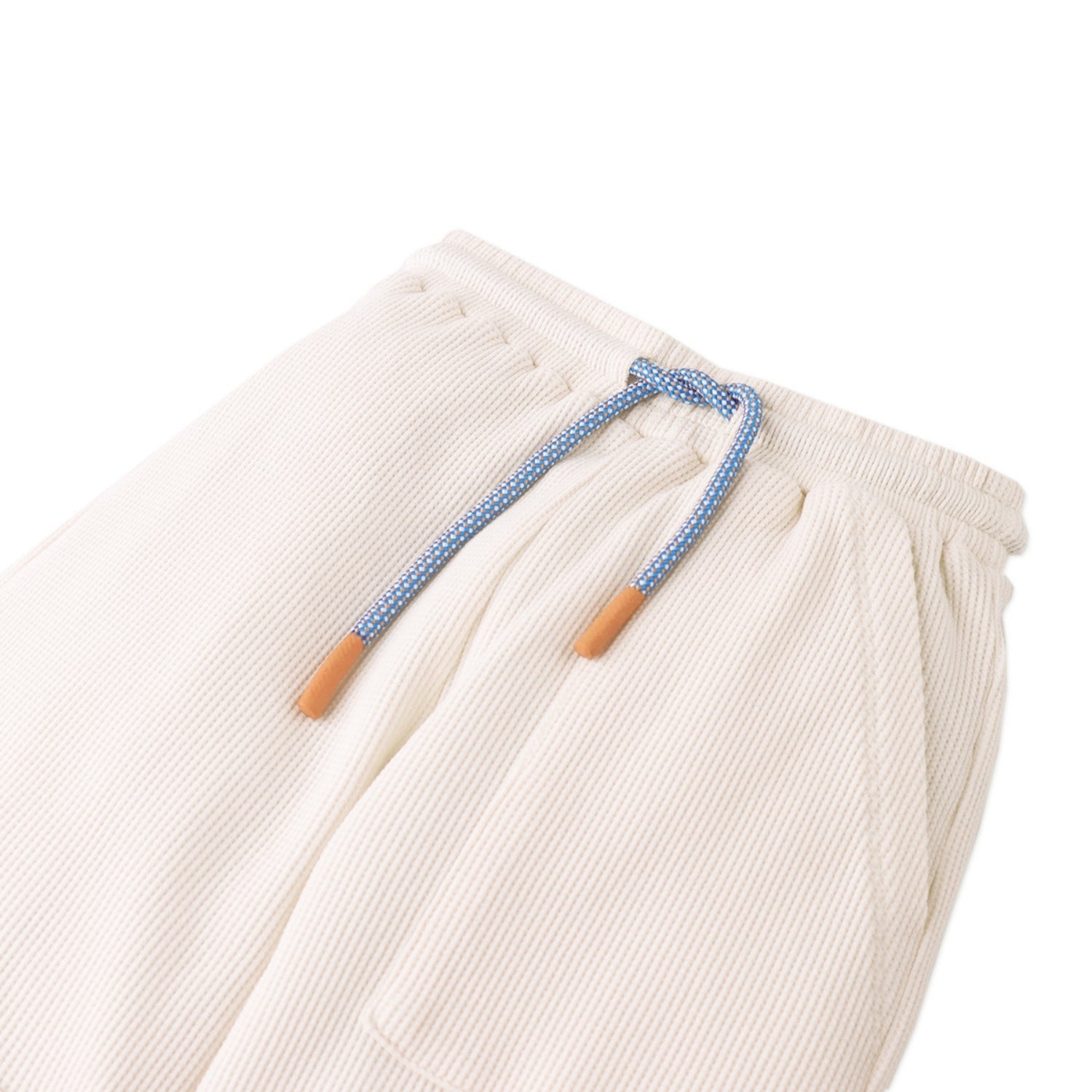 Finn Waffle Joggers -off White - 6 Years