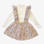 Frill Top Skirt _ Ivory - 6 Months