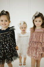 Layered Ls Tutu - Gold Pink - 1 Years