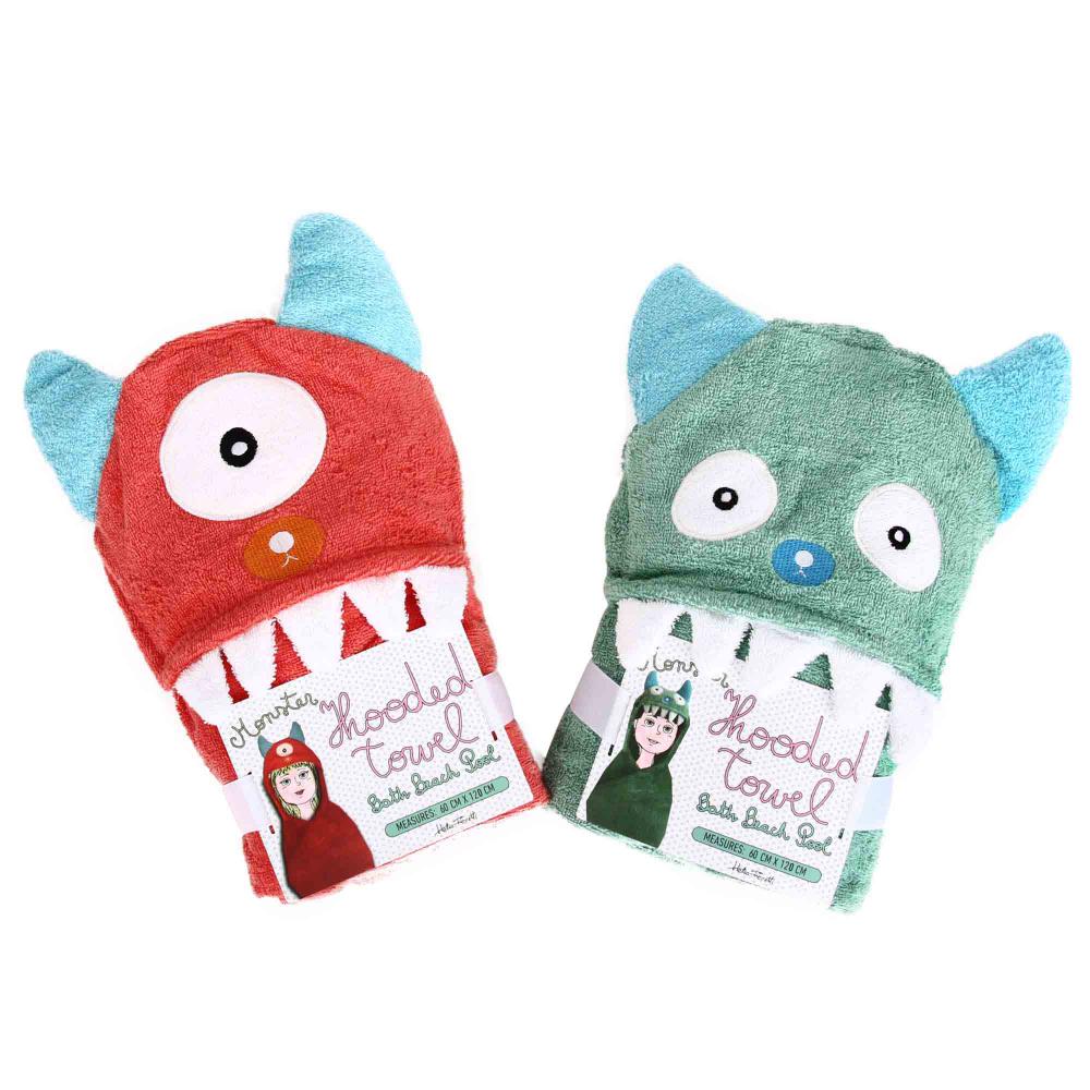CHILD MONSTER TOWELS