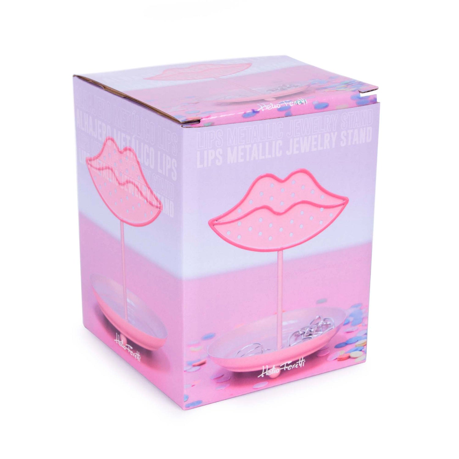 LIPS METALLIC JEWELRY STAND