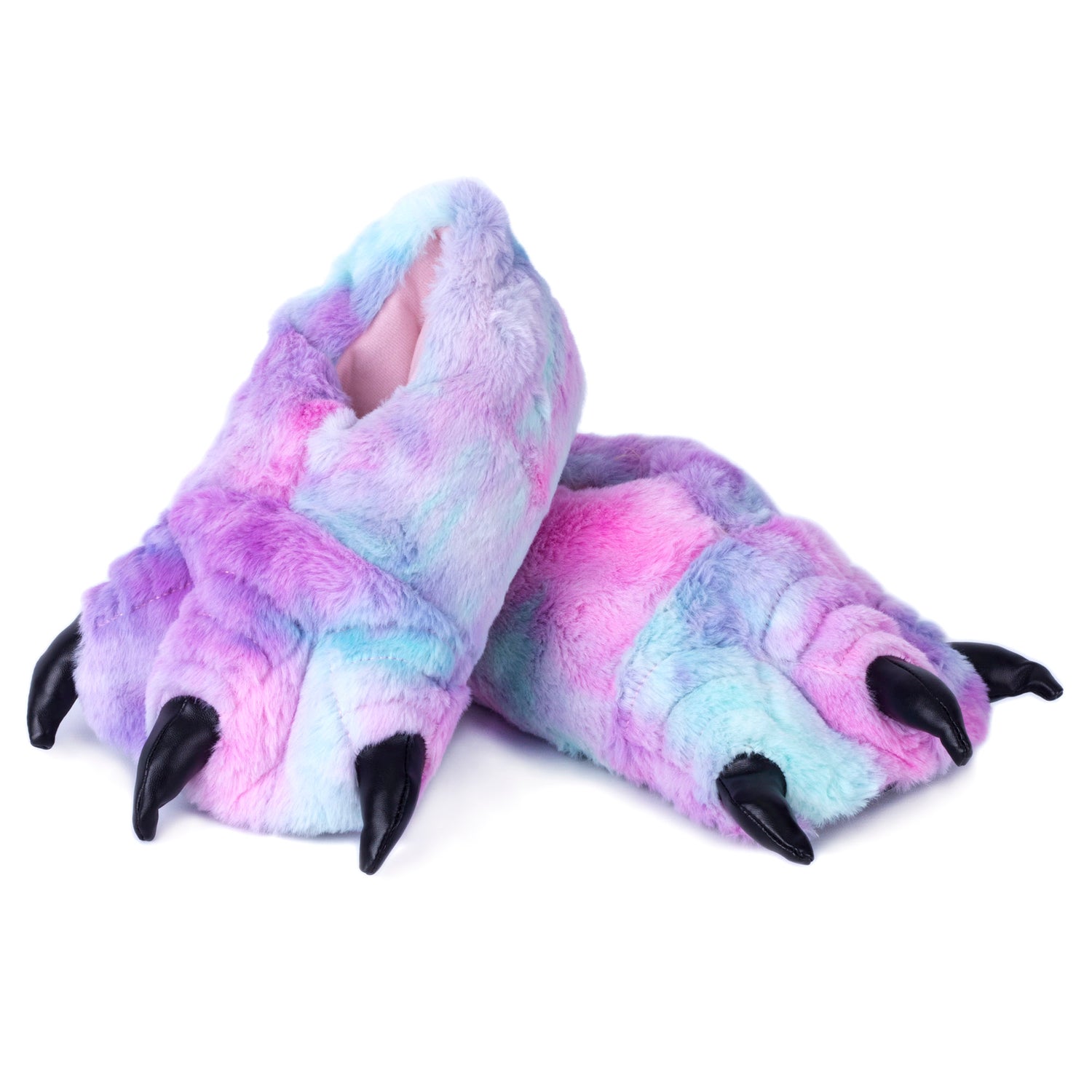 FURRY CLAW SLIPPERS