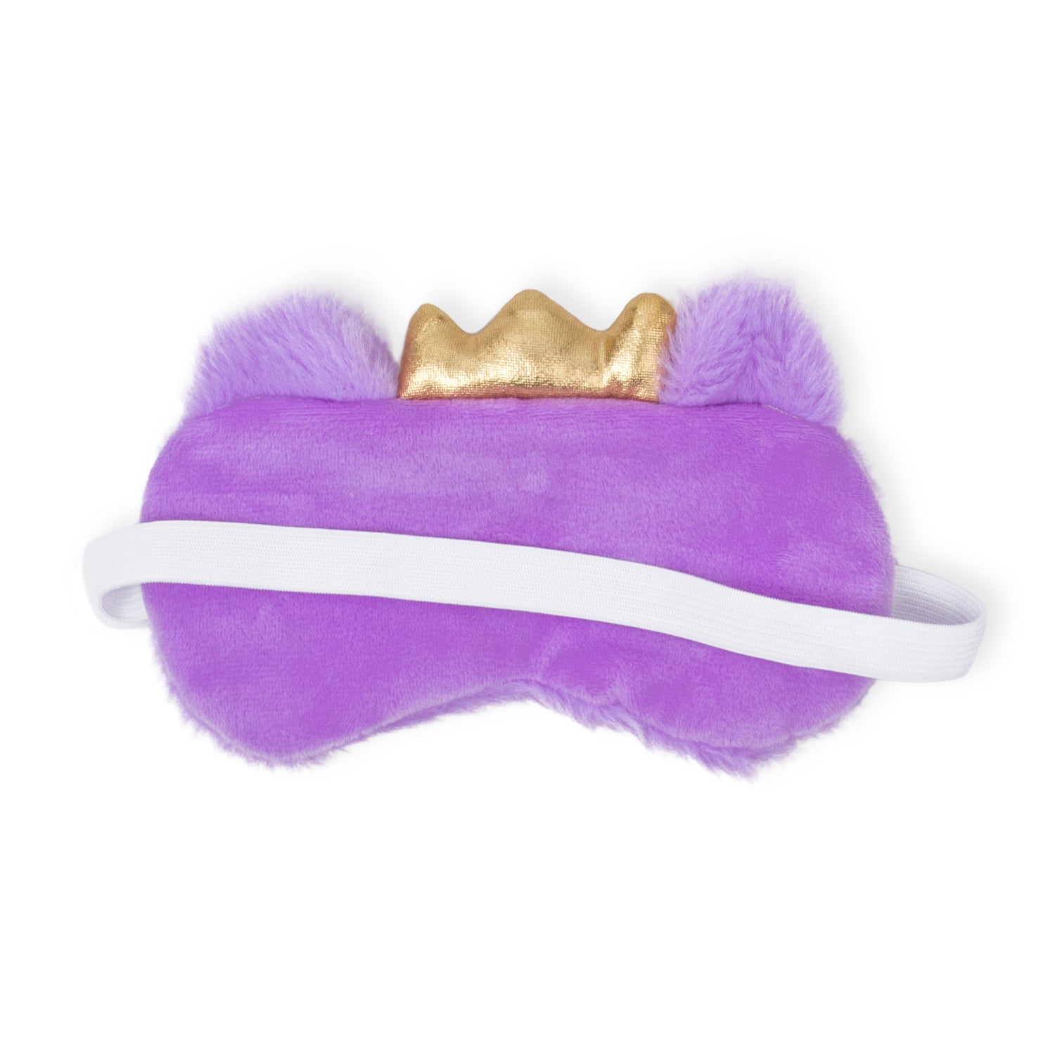 PURPLE SLIPPERS AND FACEMASK