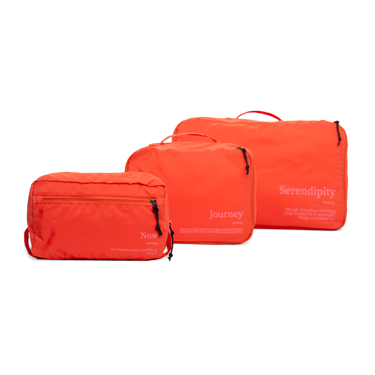 ORANGE JOURNEY SUITCASE ORGANIZER (MEDIUM)