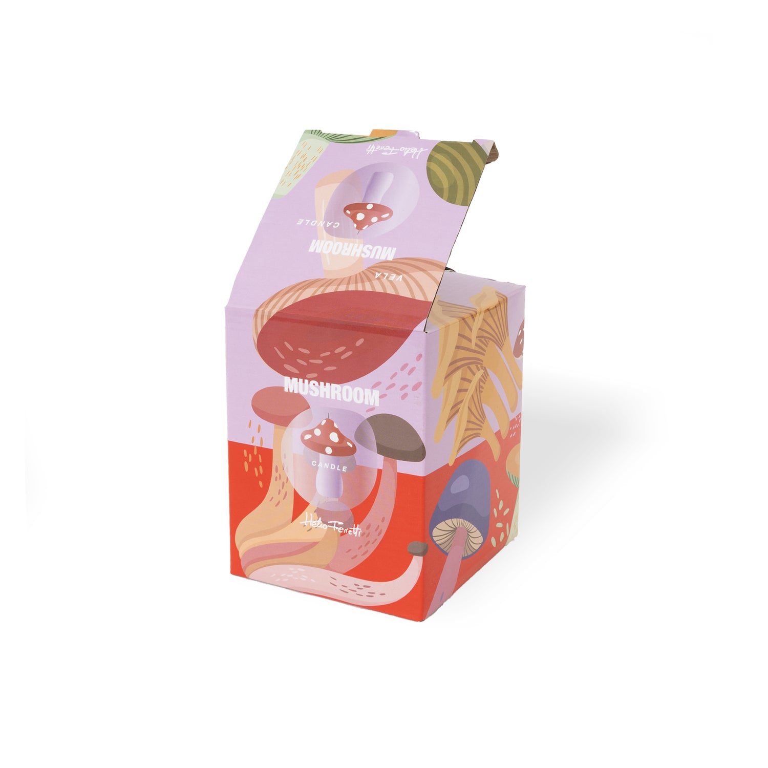RED MUSHROOM CANDLE (LARGE)