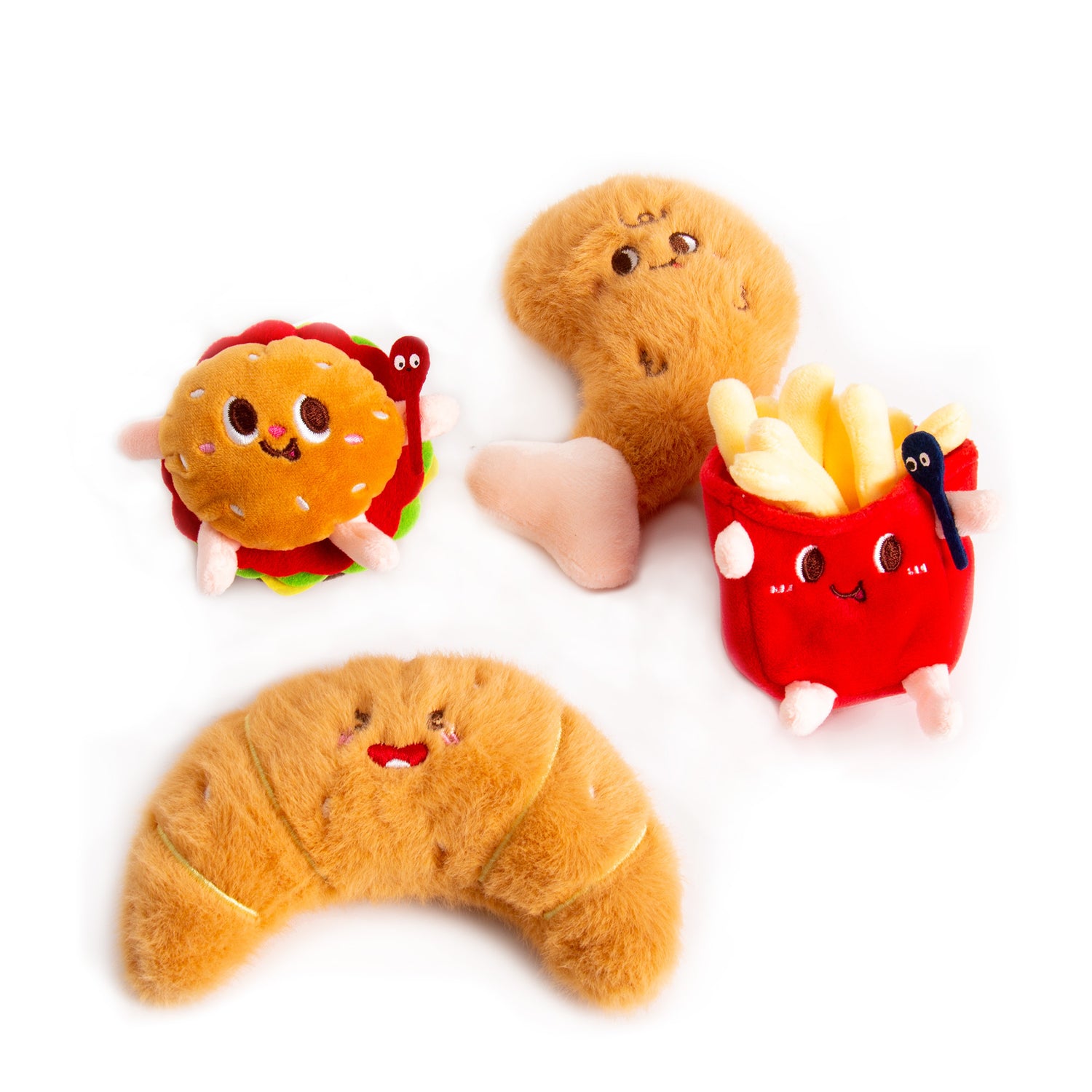 PLUSH KEYCHAIN FRENCH FRIES