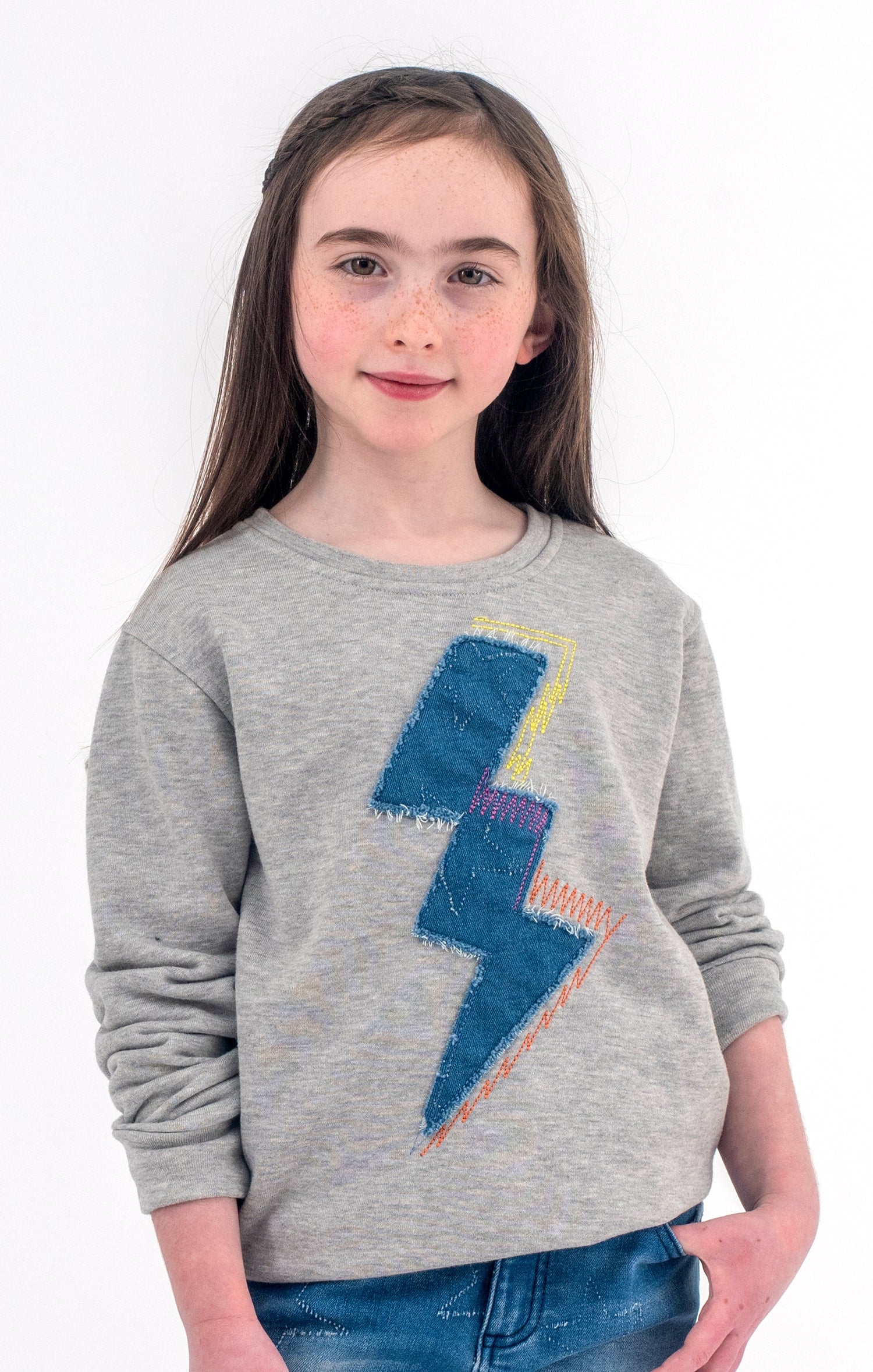 Ruby Sweatshirt - Heather Grey - 2 Years