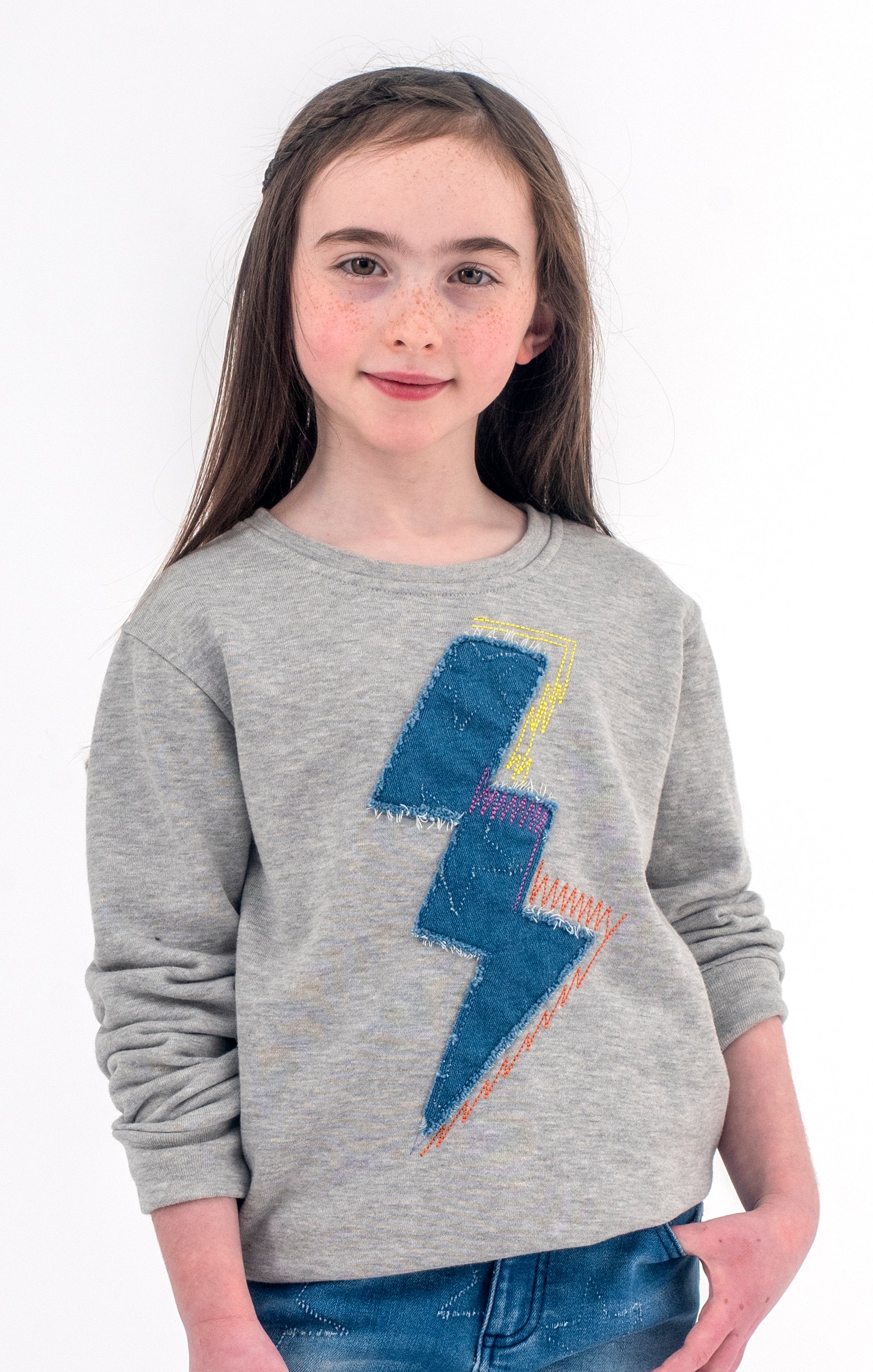 Ruby Sweatshirt - Heather Grey - 2 Years