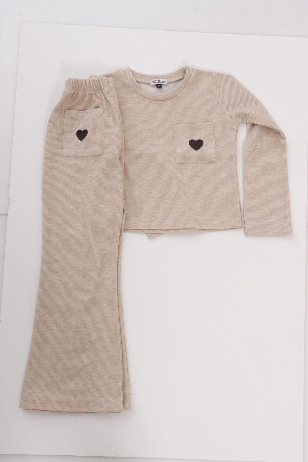 Sweatsuit Bleu / Beige