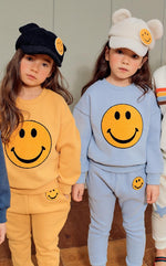 Smile Sweatpants - Light Blue - 1 Year