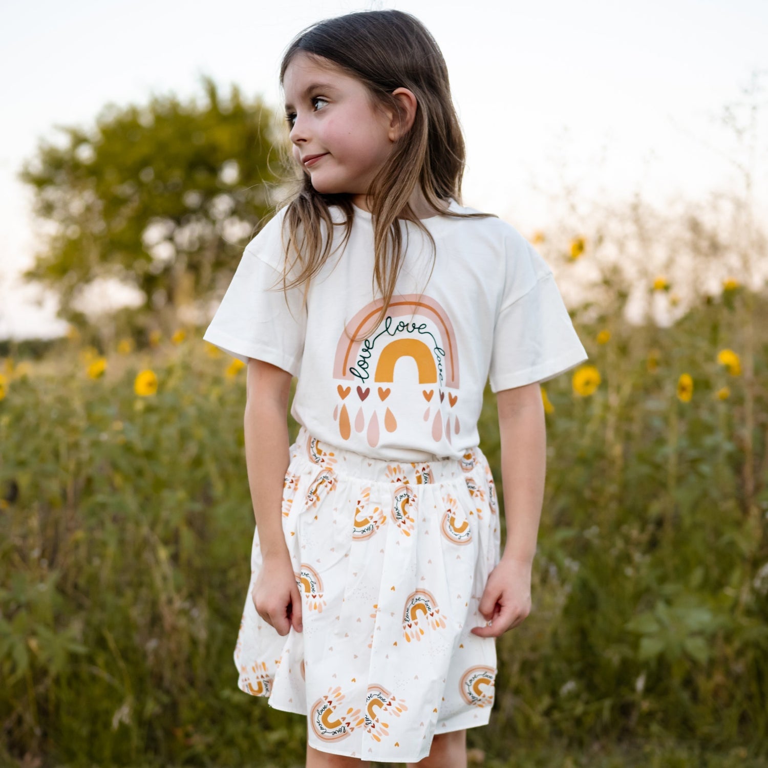 Zoey Skirt - White - 12 Months