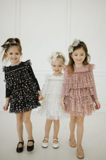 Layered Ls Tutu - Gold Pink - 1 Years
