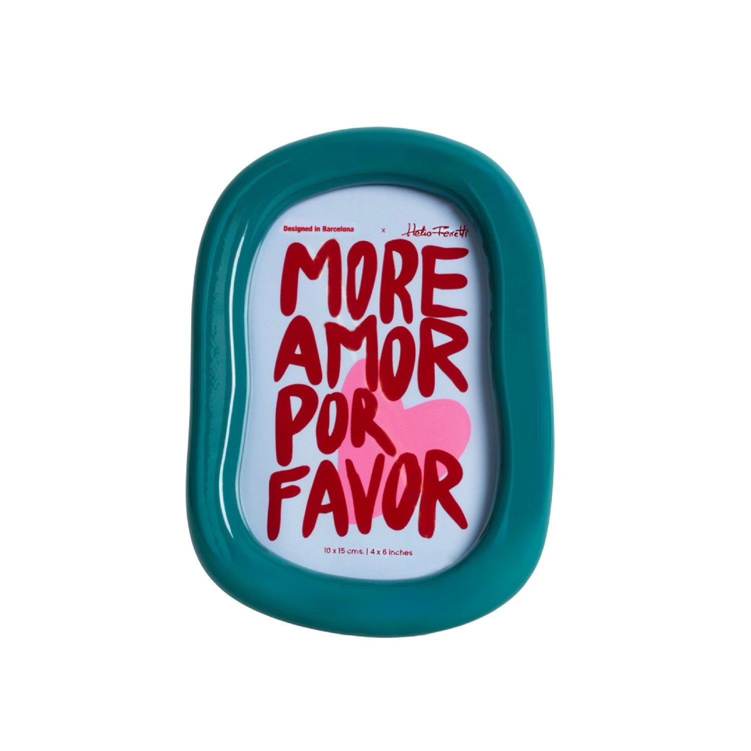 GREEN GLOSSY PHOTO FRAME