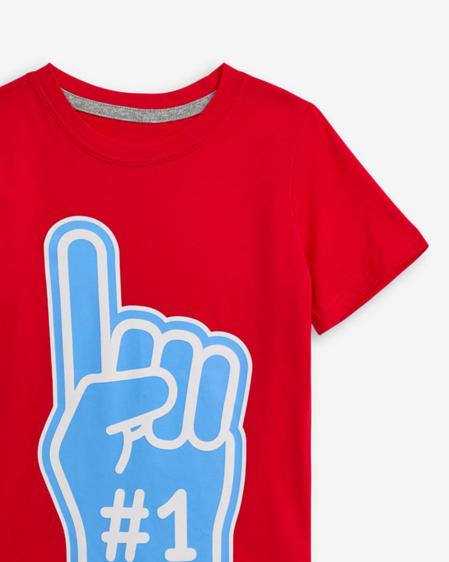 Fan Red Graphic T-Shirt