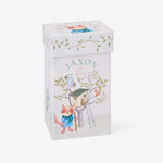 Linen Toy Fox Boxed - Blue