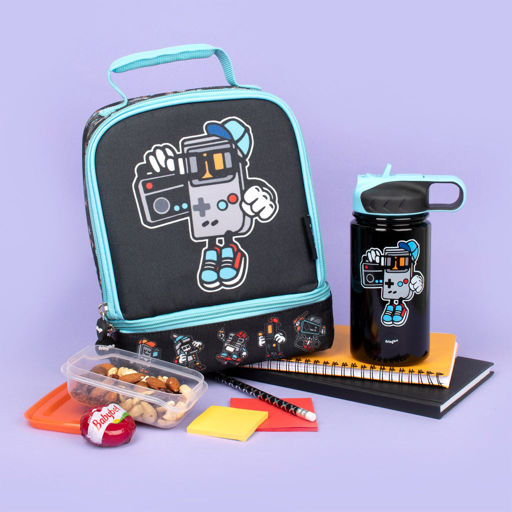 Stainless Steel Bottle With straw 350ML - Little Gamers