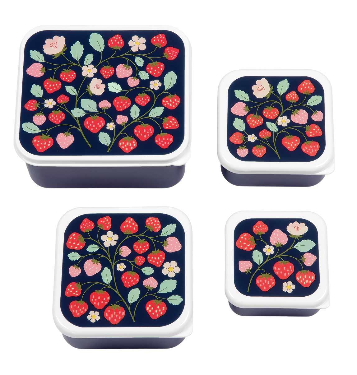 Lunch & Snack Box Set - Strawberries