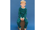 Jade Animal Pyjama Set Green - 6-12 Months