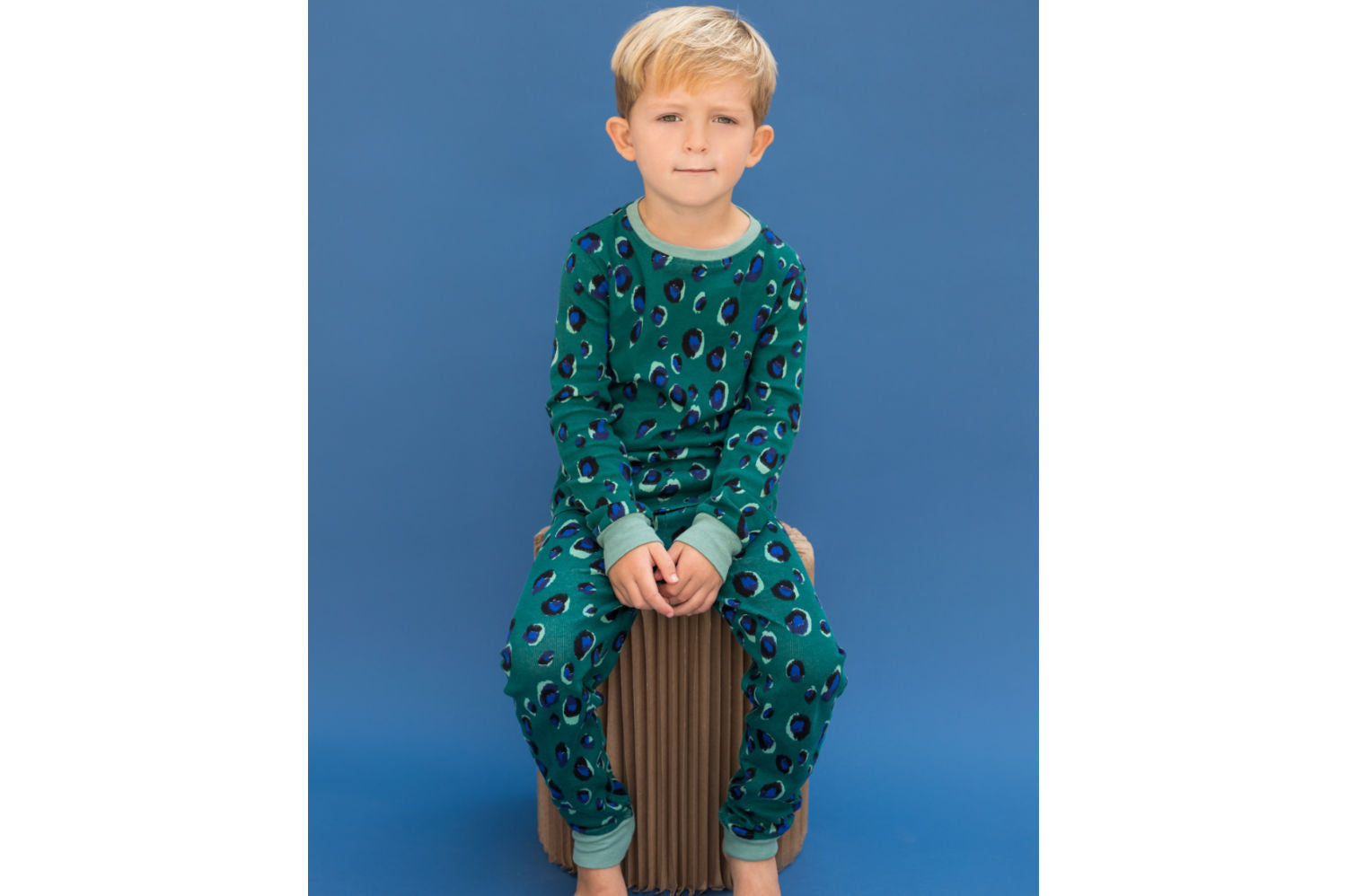 Jade Animal Pyjama Set Green - 6-12 Months