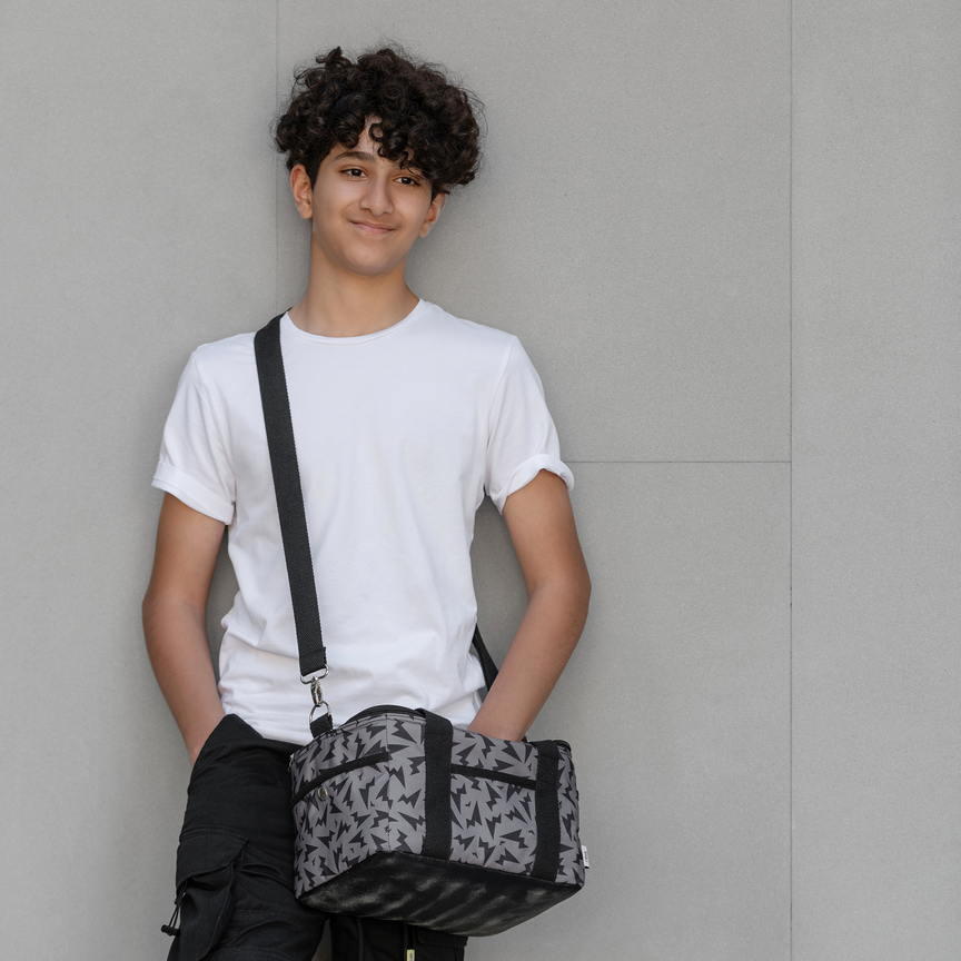 Insulated Lunch Bag - Thunder Black