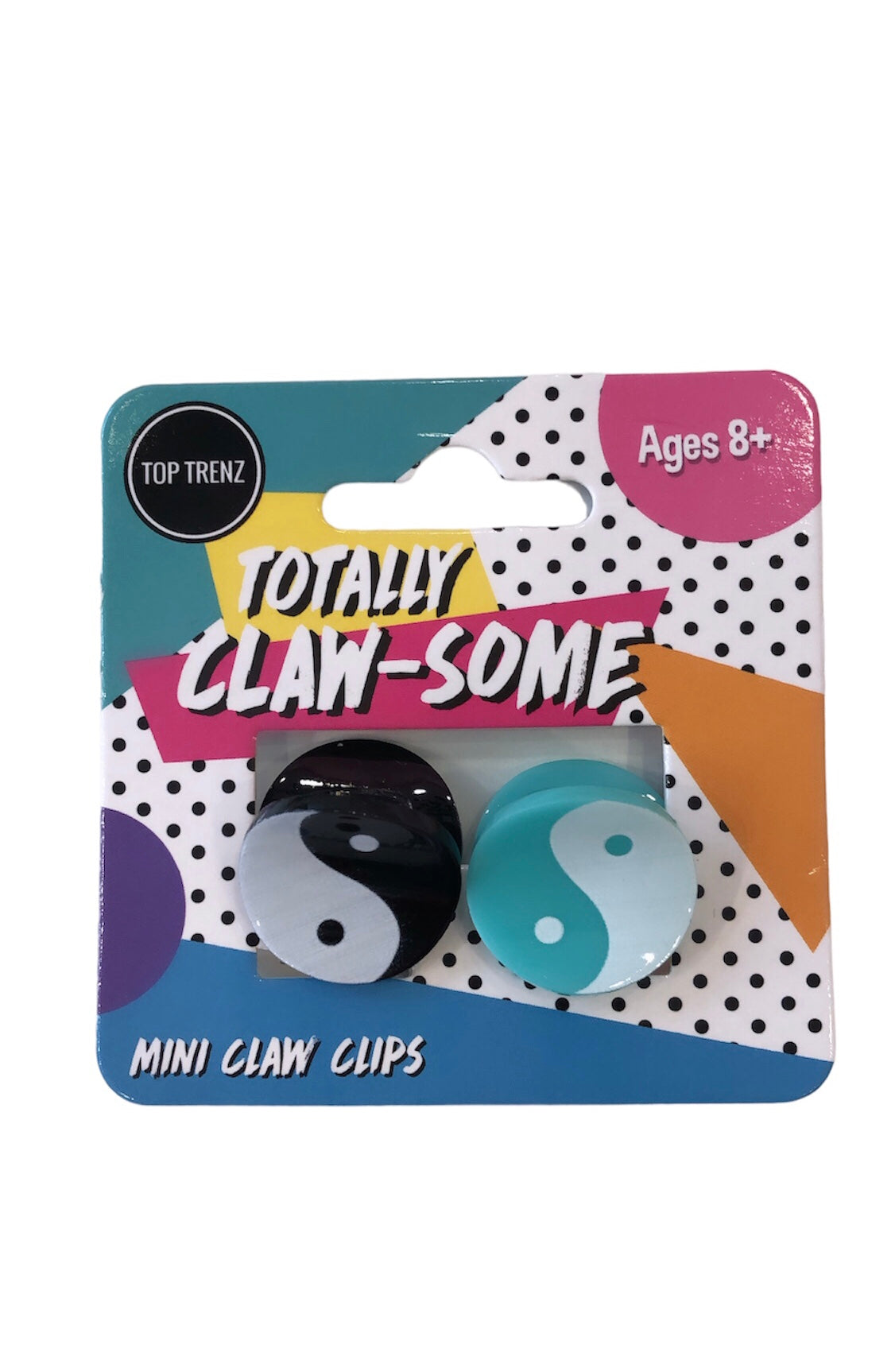 Mini Yin Yang Claw Clips