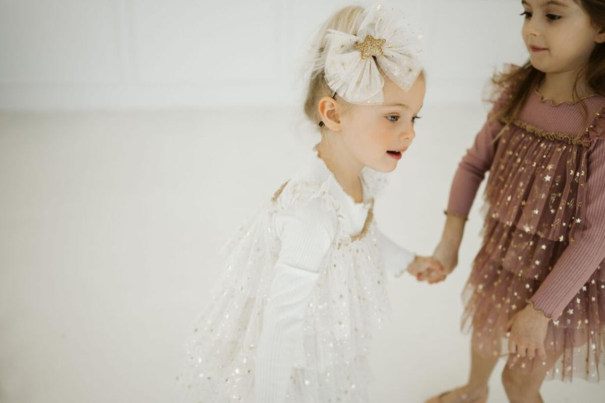 Layered Ls Tutu - Gold Pink - 1 Years