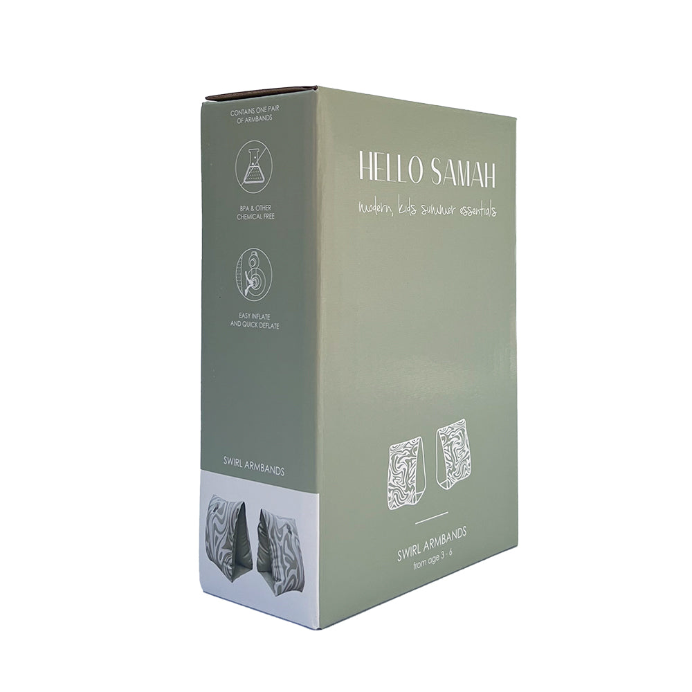 Inflatable Kids Armbands - Checkers