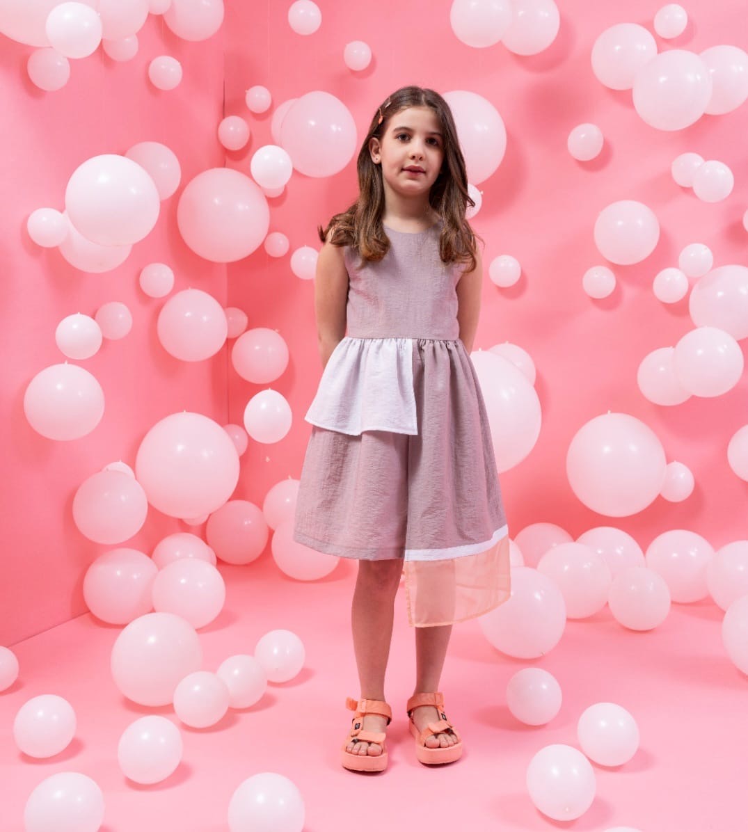 Lia Dress - Hot Pink - 2-3 Years