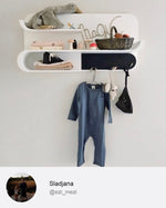 M Shelf - Black On White