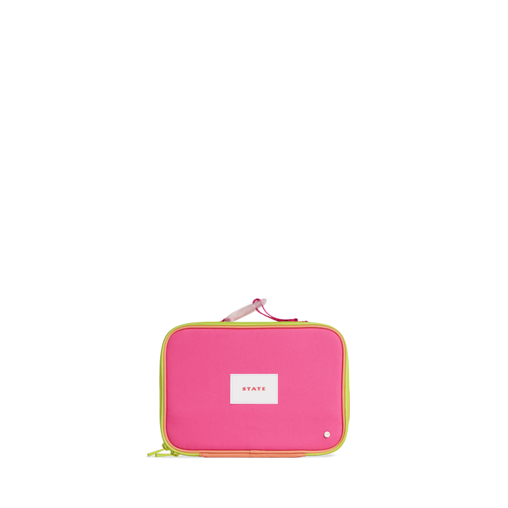Rodgers Lunch Box - Orange & Pink