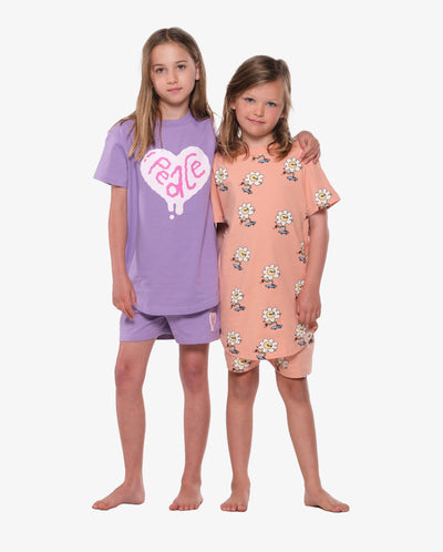 Summer Peace Heart - Lavender - 4 Years