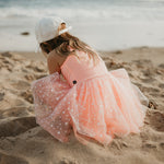 Emily Patch Tutu - Orange - 12 Months