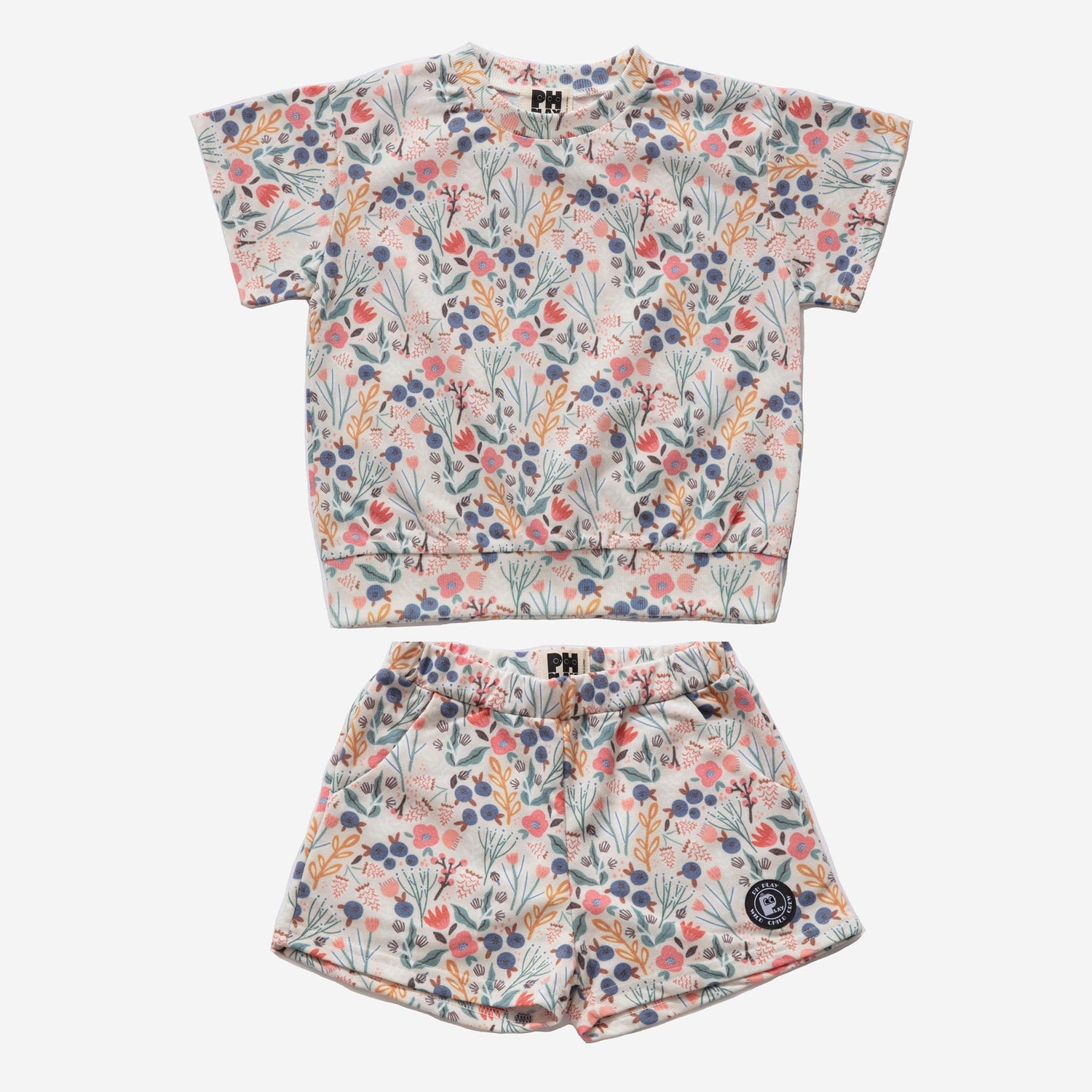 Print M2m Set - Blueberry - 2 Years